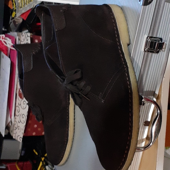 COACH Suade Brown men chukka - Picture 2 of 8